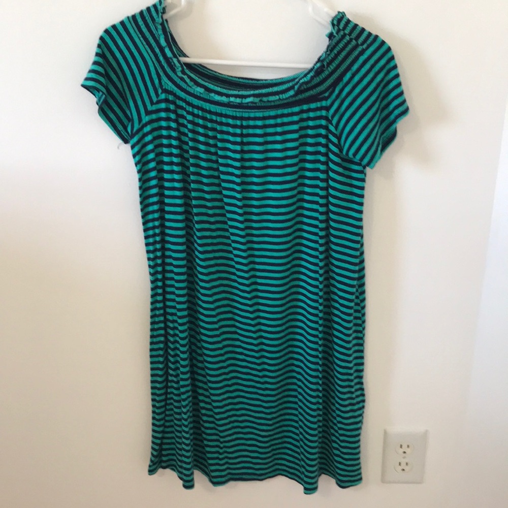 Green and Blue Sun Dress!